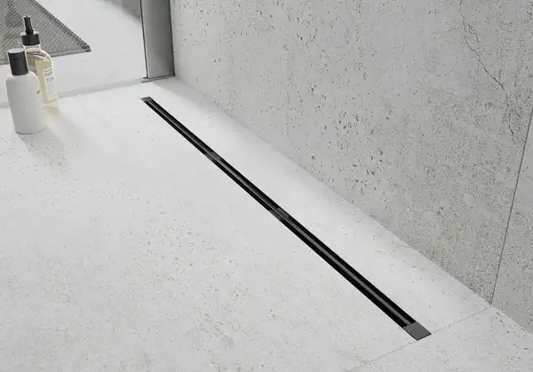 Трап для душа MEXEN FLAT 360° SUPER SLIM BLACK черный 70 см (MEX-1751070) Трап для душа MEXEN FLAT 360° SUPER SLIM BLACK черный 70 см (MEX-1751070)