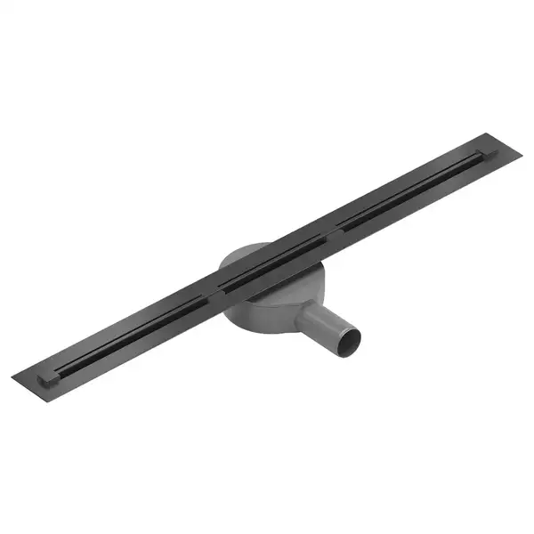 Трап для душа MEXEN FLAT 360° SUPER SLIM BLACK черный 120 см (MEX-1751120) Трап для душа MEXEN FLAT 360° SUPER SLIM BLACK черный 120 см (MEX-1751120)