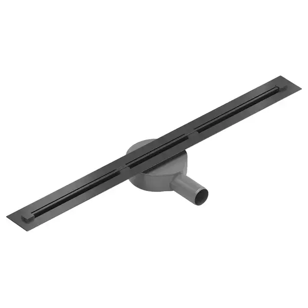 Трап для душа MEXEN FLAT 360° SUPER SLIM BLACK черный 150 см (MEX-1751150) Трап для душа MEXEN FLAT 360° SUPER SLIM BLACK черный 150 см (MEX-1751150)