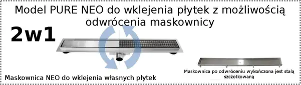 Трап для душа REA PURE NEO 60 см (REA-G0091) Трап для душа REA PURE NEO 60 см (REA-G0091)