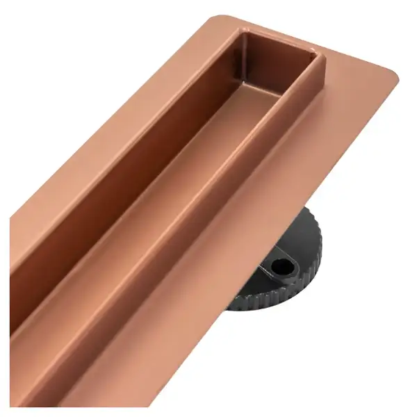 Трап для душа REA NEO SLIM PRO BRUSHED COPPER 80 см. (REA-G0653)