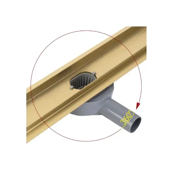 Трап для душа REA NEOX 60 PRO BRUSHED GOLD матовое золото (REA-G2701) Трап для душа REA NEOX 60 PRO BRUSHED GOLD матовое золото (REA-G2701)