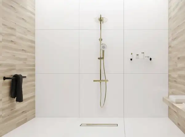 Трап для душа REA PURE NEO MIRROR GOLD PRO 70 см (REA-G5600) Трап для душа REA PURE NEO MIRROR GOLD PRO 70 см (REA-G5600)