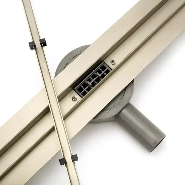 Трап для душа REA NEO SLIM MIRROR GOLD PRO 90 см (REA-G5605)