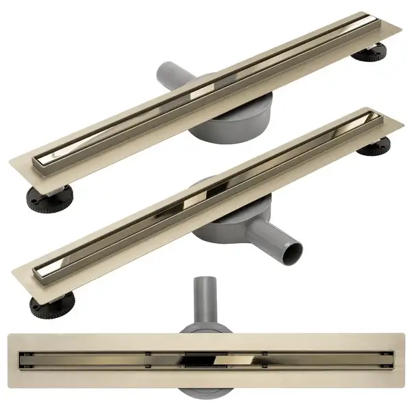 Трап для душа REA NEO SLIM MIRROR GOLD PRO 60см (REA-G5698) Трап для душа REA NEO SLIM MIRROR GOLD PRO 60см (REA-G5698)