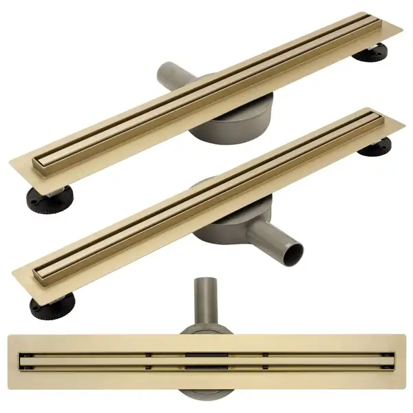 Трап для душа REA NEO SLIM PRO GOLD золотой 60 см (REA-G8013)