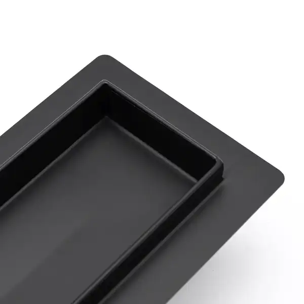 Трап для душа REA GREEK 80 PRO BLACK черный (REA-G8025)