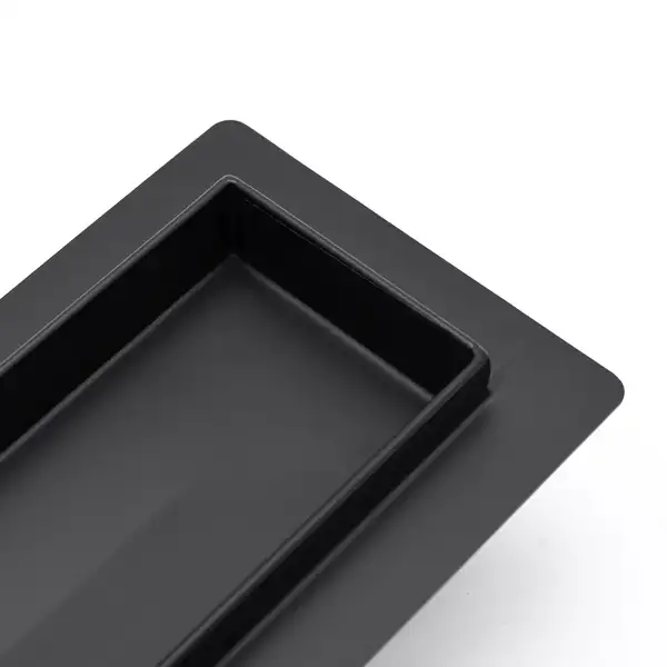 Трап для душа REA GREEK BLACK MATT 50 см (REA-G8600)