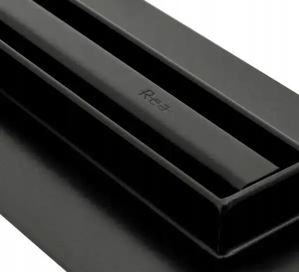 Rea Neo Slim Pro Black Трап для душа, черный (REA-G8901)