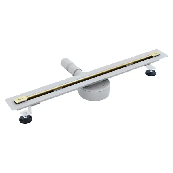 Трап для душа REA NEO ULTRA SLIM PRO BRUSHED GOLD 80 (REA-G9805)