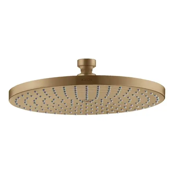 Верхній душ Axor Uno 240 мм, Brushed bronze (28494140)