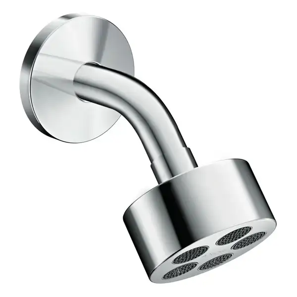 Верхній душ AXOR One 75 1jet EcoSmart з власником, хром (48490000)