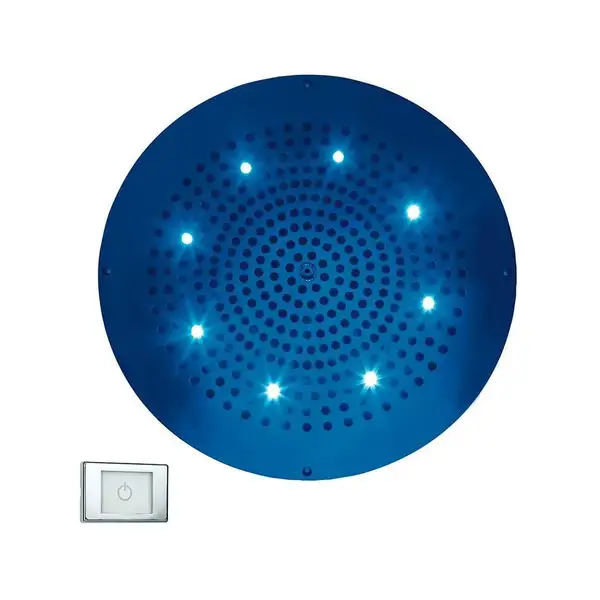 Верхній душ Bossini Dream-Oki RGB Lights Cromotherapy d = 470, хром (H37457000030016) Верхній душ Bossini Dream-Oki RGB Lights Cromotherapy d = 470, хром (H37457000030016)