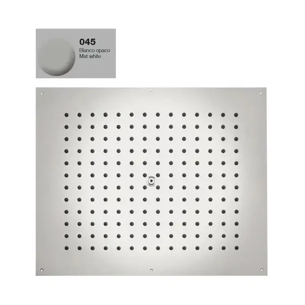 Верхній душ BOSSINI DREAM-RECTANGULAR для підвісної стелі 57x47сm, mat white (H38391000045016)