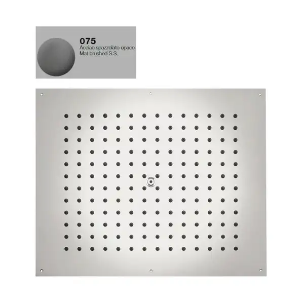 Верхній душ BOSSINI DREAM-RECTANGULAR, для підвісної стелі 57x47сm, mat brushed steel (H38391000075016) Верхній душ BOSSINI DREAM-RECTANGULAR, для підвісної стелі 57x47сm, mat brushed steel (H38391000075016)