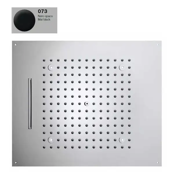 Верхній душ BOSSINI Dream / 2 дощ, каскад, 4 LED, 57x 47сm, mat black (H38915000073016) Верхній душ BOSSINI Dream / 2 дощ, каскад, 4 LED, 57x 47сm, mat black (H38915000073016)
