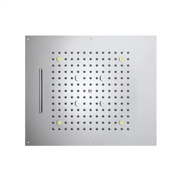 Верхній душ BOSSINI DREAM / 3 дощ, каскад, туман спрей, 4RGB LED, для підвісної стелі 57x47сm, хром (H38935000030016) Верхній душ BOSSINI DREAM / 3 дощ, каскад, туман спрей, 4RGB LED, для підвісної стелі 57x47сm, хром (H38935000030016)