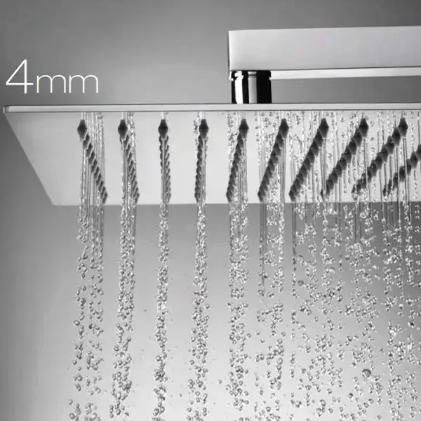 Душова лійка Bossini TETIS 300х300 c кронштейном 25, хром (H69875I00030009) Душова лійка Bossini TETIS 300х300 c кронштейном 25, хром (H69875I00030009)