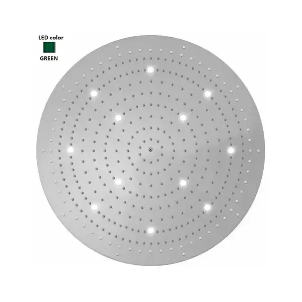 Верхній душ BOSSINI DREAM-XL OKI, 12LED (зелений), для підвісної стелі d100сm, хром (WI0384000030316) Верхній душ BOSSINI DREAM-XL OKI, 12LED (зелений), для підвісної стелі d100сm, хром (WI0384000030316)