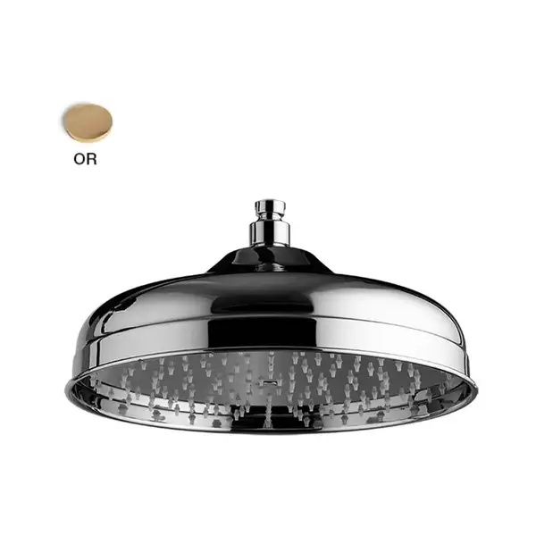 Fima Carlo Верхній душ Fima стельового монтажу з латуні d300 мм, золото (F2371/2OR) (F2371_2OR) Fima Carlo Верхній душ Fima стельового монтажу з латуні d300 мм, золото (F2371/2OR) (F2371_2OR)