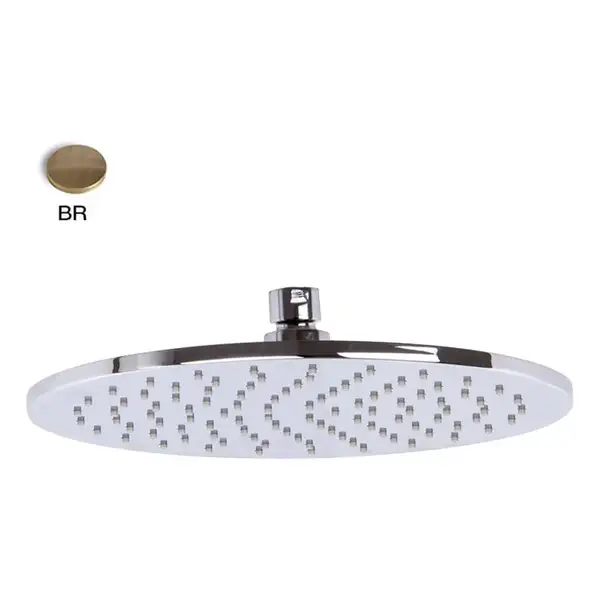 Лейка верхнього душа Fima Carlo Wellness D250, антична бронза (F26212BR)