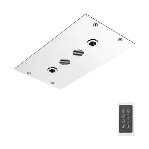 Fima Carlo Верхній душ Fima Modular стельового монтажу з нержавіючої сталі, LED підсвічування, хром (F2820CR) Fima Carlo Верхній душ Fima Modular стельового монтажу з нержавіючої сталі, LED підсвічування, хром (F2820CR)