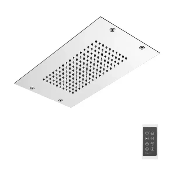 Fima Carlo Верхній душ Fima Modular стельового монтажу з нержавіючої сталі, LED підсвічування, хром (F2825CR) Fima Carlo Верхній душ Fima Modular стельового монтажу з нержавіючої сталі, LED підсвічування, хром (F2825CR)