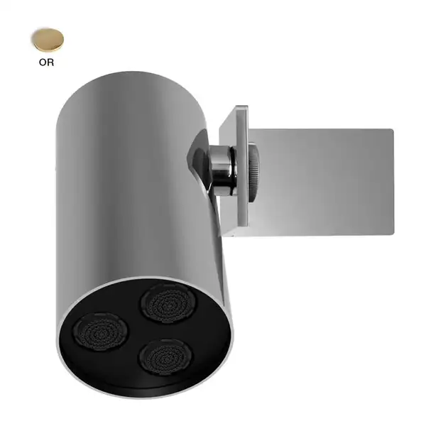 Fima Carlo Верхній душ Fima O3 настінного монтажу, золото (F5914OR)