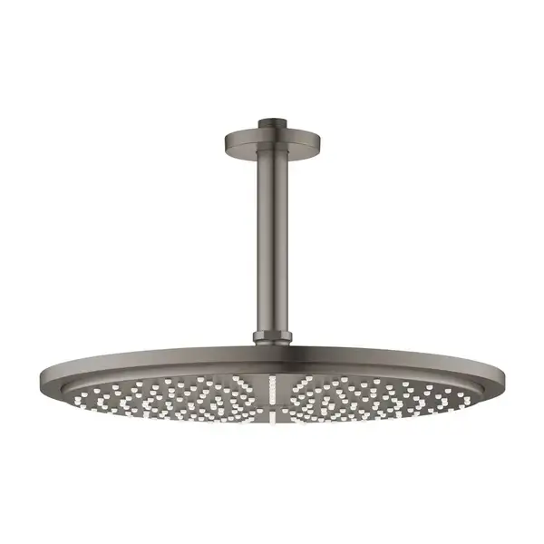 Верхній душ із кронштейном Grohe Rainshower Cosmopolitan 310, графіт матовий (26066AL0) (26067AL0)