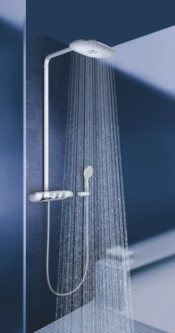 Душова система з термостатом для душа Grohe Rainshower SmartControl (26250000)