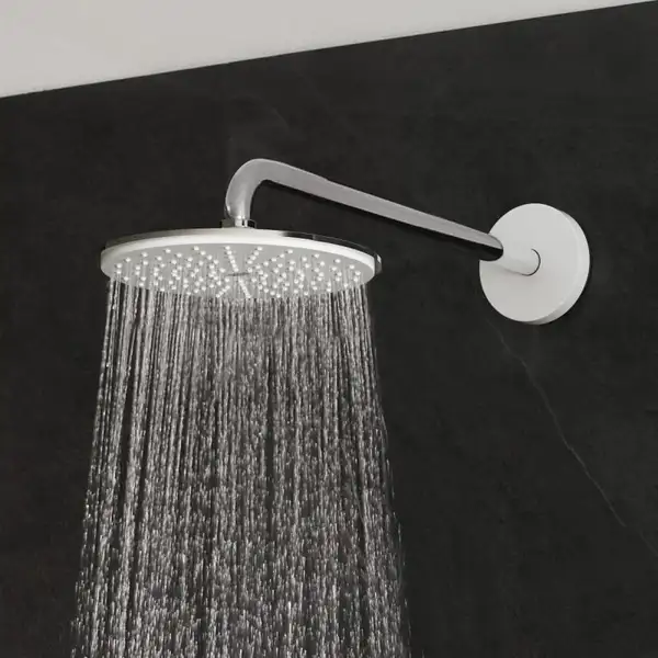 Верхній душ з кронштейном Grohe Rainshower Cosmopolitan 400 (26255000) Верхній душ з кронштейном Grohe Rainshower Cosmopolitan 400 (26255000)