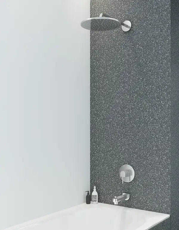 Верхній душ з настінним кронштейном Grohe Rainshower Mono (26557000) Верхній душ з настінним кронштейном Grohe Rainshower Mono (26557000)