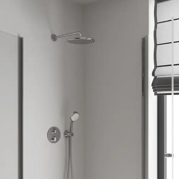 Верхній душ з настінним кронштейном Grohe Tempesta (260000) (26668000) Верхній душ з настінним кронштейном Grohe Tempesta (260000) (26668000)