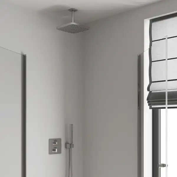 Верхній душ зі стельовим кронштейном Grohe Tempesta Cube (260088000) (26688000) Верхній душ зі стельовим кронштейном Grohe Tempesta Cube (260088000) (26688000)