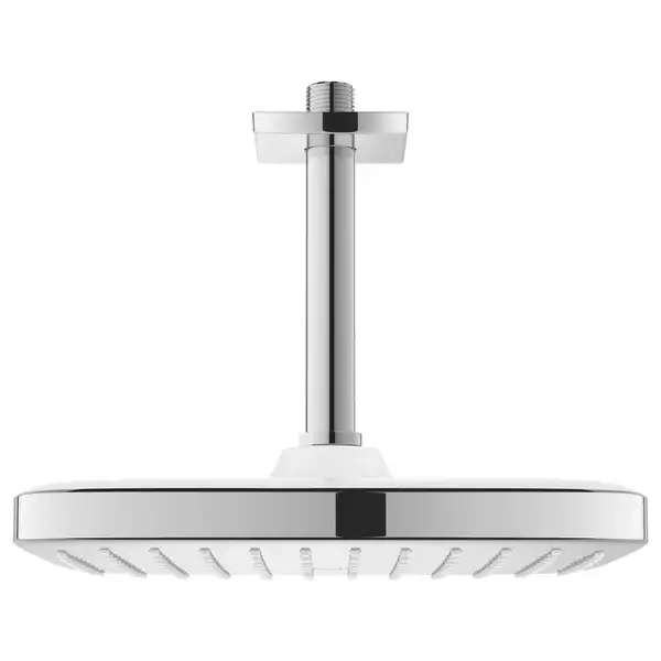 Верхний душ с потолочным душевым кронштейном Grohe Tempesta 250 х 250 мм Cube (цвет - хром) (26688000) фото 2 Aquada.com.ua Верхний душ с потолочным душевым кронштейном Grohe Tempesta 250 х 250 мм Cube (цвет - хром) (26688000) фото 2 Aquada.com.ua