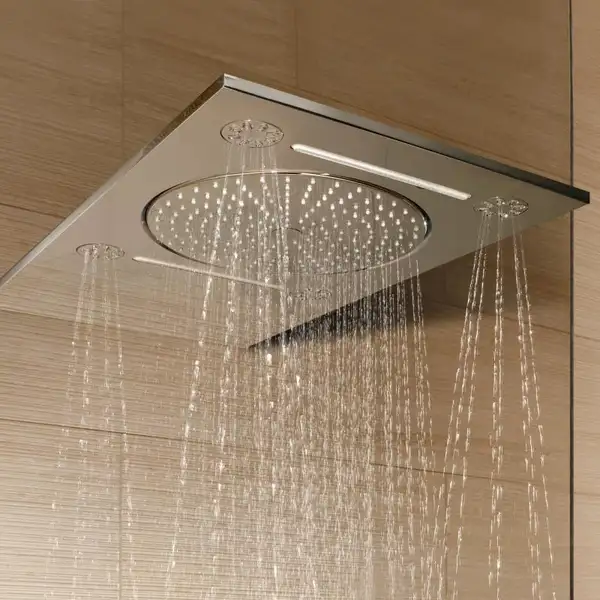 Верхній душ з 3 режимами струменя GROHE Rainshower F-Series 15 (27938001) Верхній душ з 3 режимами струменя GROHE Rainshower F-Series 15 (27938001)