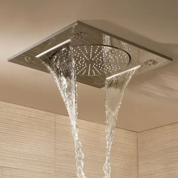 Стельовий душ з 3 режимами струменя GROHE Rainshower F-Series 15 (27939001