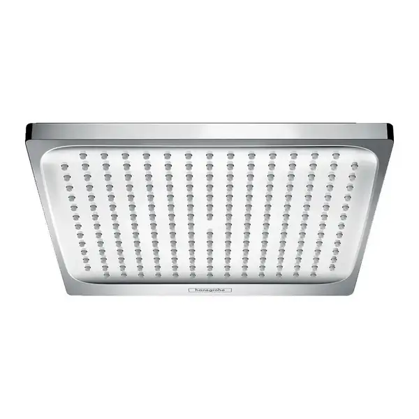 Верхній душ Hansgrohe Crometta E 240 1jet EcoSmart 9л / хв, білий / хром (26727000)