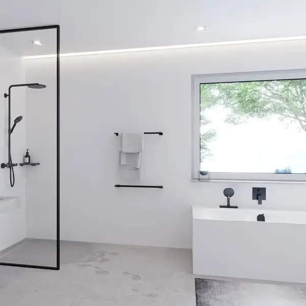 Полотенцедержатель Hansgrohe AddStoris, хром (41747000) Полотенцедержатель Hansgrohe AddStoris, хром (41747000)