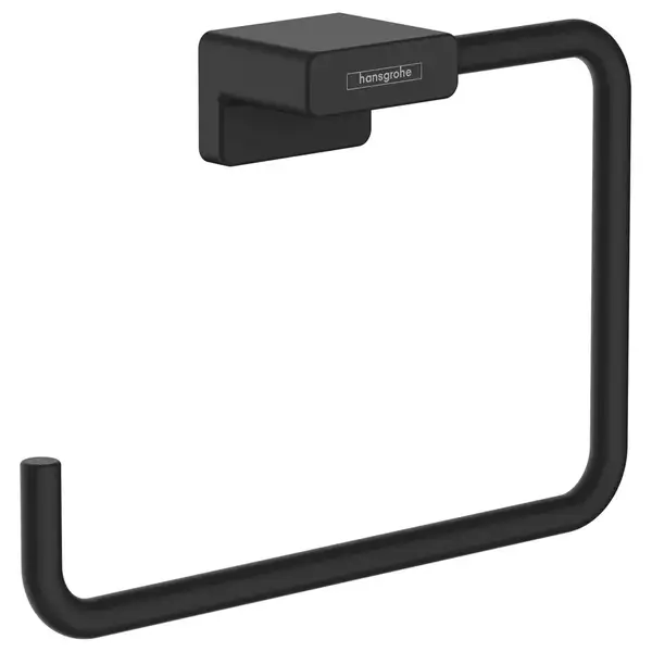 Полотенцедержатель Hansgrohe AddStoris, чёрный матовый (41754670) фото 1 Aquada.com.ua Полотенцедержатель Hansgrohe AddStoris, чёрный матовый (41754670) фото 1 Aquada.com.ua
