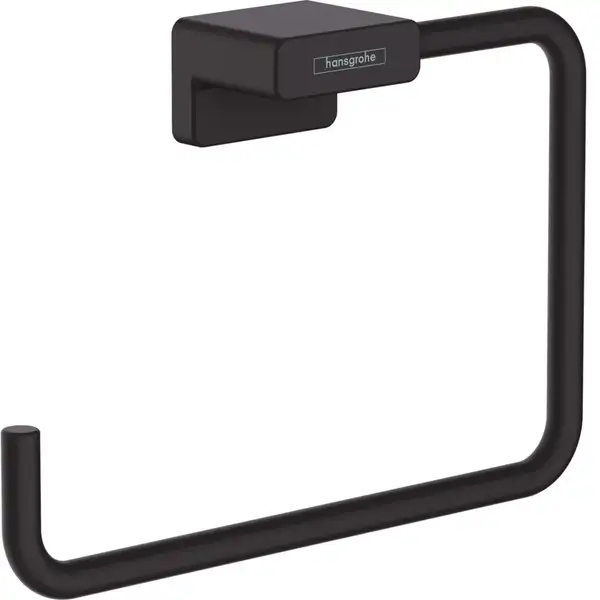 Полотенцедержатель - кільце Hansgrohe AddStoris, Matt Black (41754670) Полотенцедержатель - кільце Hansgrohe AddStoris, Matt Black (41754670)
