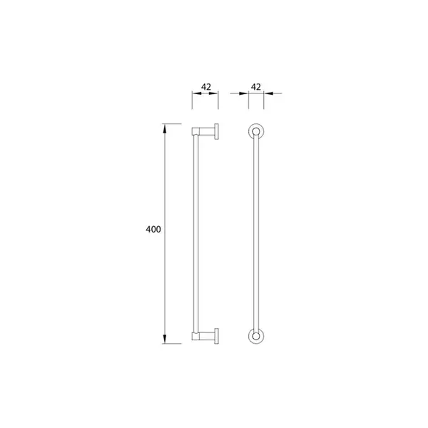 рушникотримач Omnires Modern Project nickel (MP60214NI)