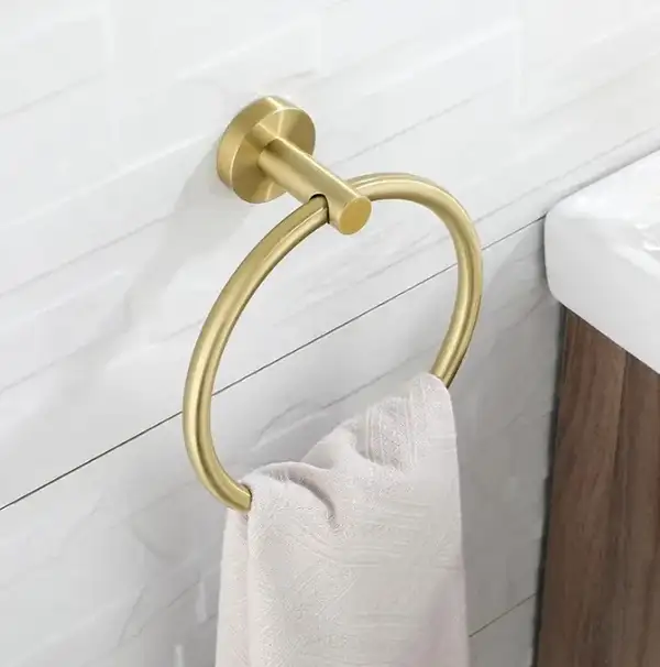 Полотенцедержатель кольцо REA MIST 05 GOLD (REA-80029) Полотенцедержатель кольцо REA MIST 05 GOLD (REA-80029)