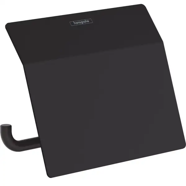 Тримач туалетного паперу Hansgrohe AddStoris закритий, Matt Black (41753670) Тримач туалетного паперу Hansgrohe AddStoris закритий, Matt Black (41753670)