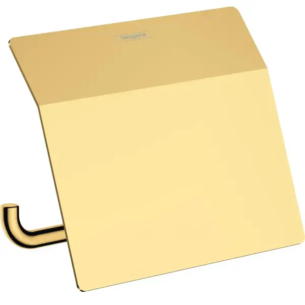 Тримач туалетного паперу Hansgrohe AddStoris закритий, Polished Gold Optic (41753990)