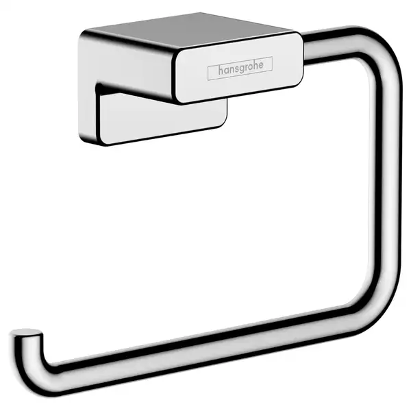 Бумагодержатель без крышки Hansgrohe AddStoris (цвет - хром) (41771000) фото 1 Aquada.com.ua
