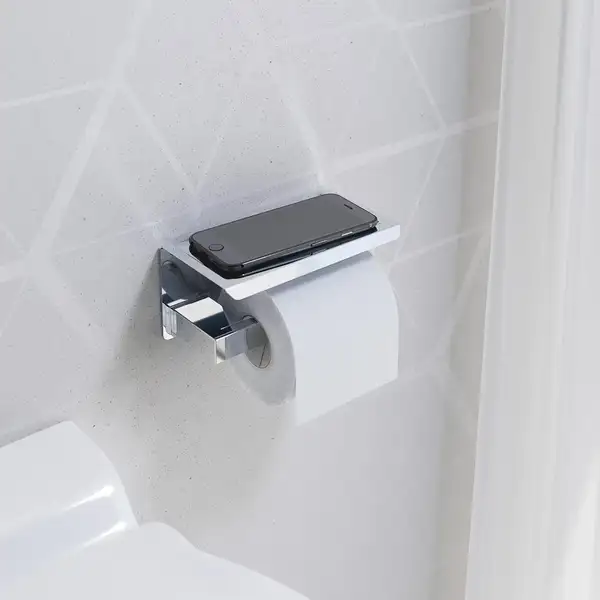 Тримач туалетного паперу Sonia S-Cube Black (176373) Тримач туалетного паперу Sonia S-Cube Black (176373)