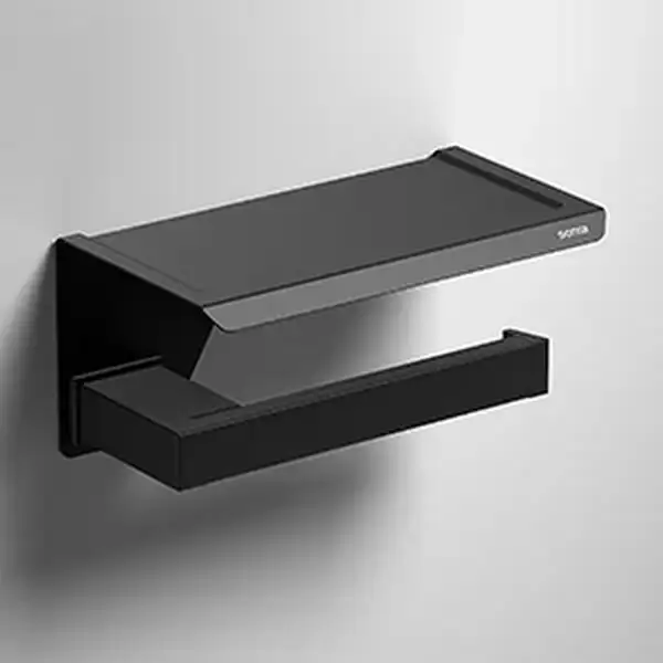 Тримач туалетного паперу Sonia S-Cube Black (176373) Тримач туалетного паперу Sonia S-Cube Black (176373)