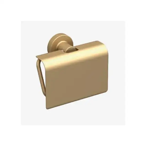 Тримач туалетного паперу Sonia Tecnoproject Brushed Gold 136х114х62 мм, золото матове (183494) Тримач туалетного паперу Sonia Tecnoproject Brushed Gold 136х114х62 мм, золото матове (183494)