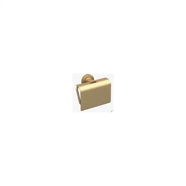 Тримач туалетного паперу Sonia Tecnoproject Brushed Gold 136х114х62 мм, золото матове (183494) Тримач туалетного паперу Sonia Tecnoproject Brushed Gold 136х114х62 мм, золото матове (183494)